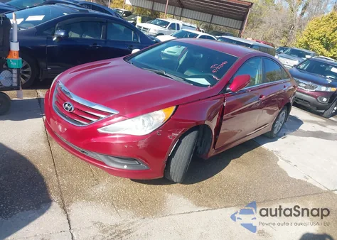 2014 Hyundai Sonata Gls from USA, damaged, VIN 5NPEB4AC8EH912594